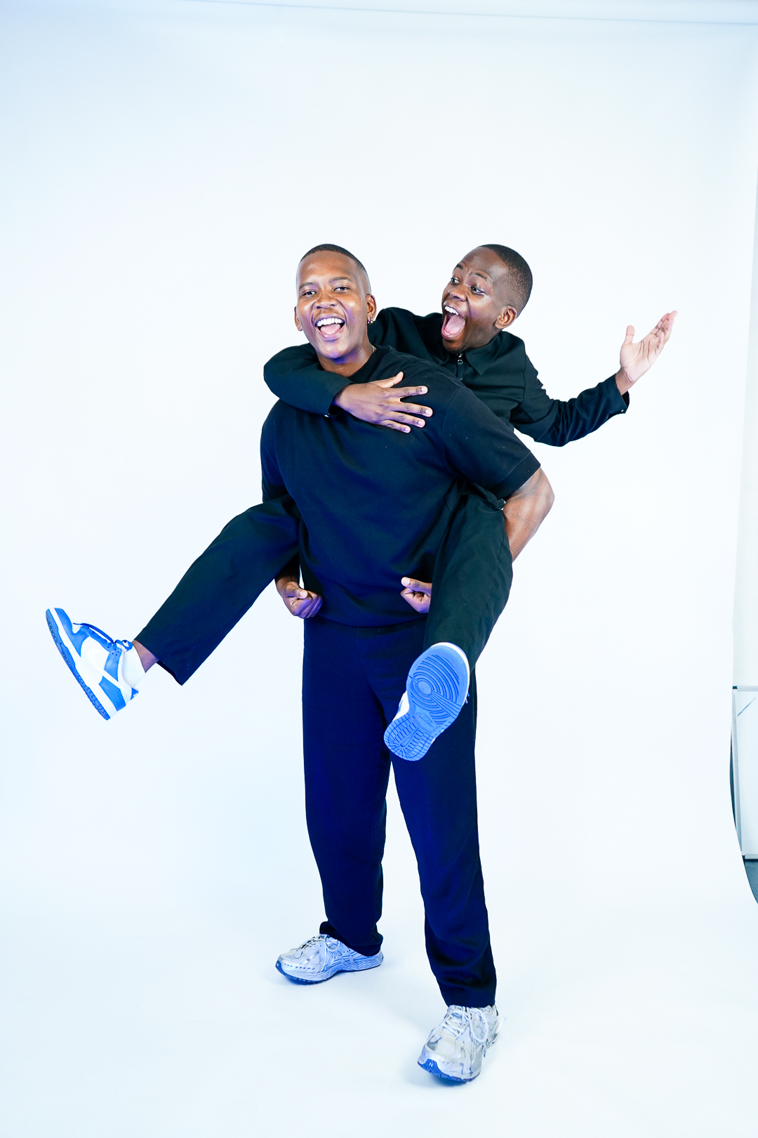 Shoot on white backdrop